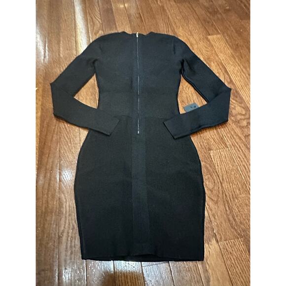 Marciano NWT Black XXS Bandage Bodycon Mini Dress - Picture 10 of 12